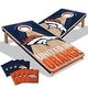 preview thumbnail 1 of 5, Denver Broncos NFL 2x4 Professional Cornhole Board Set Include Carrying Case