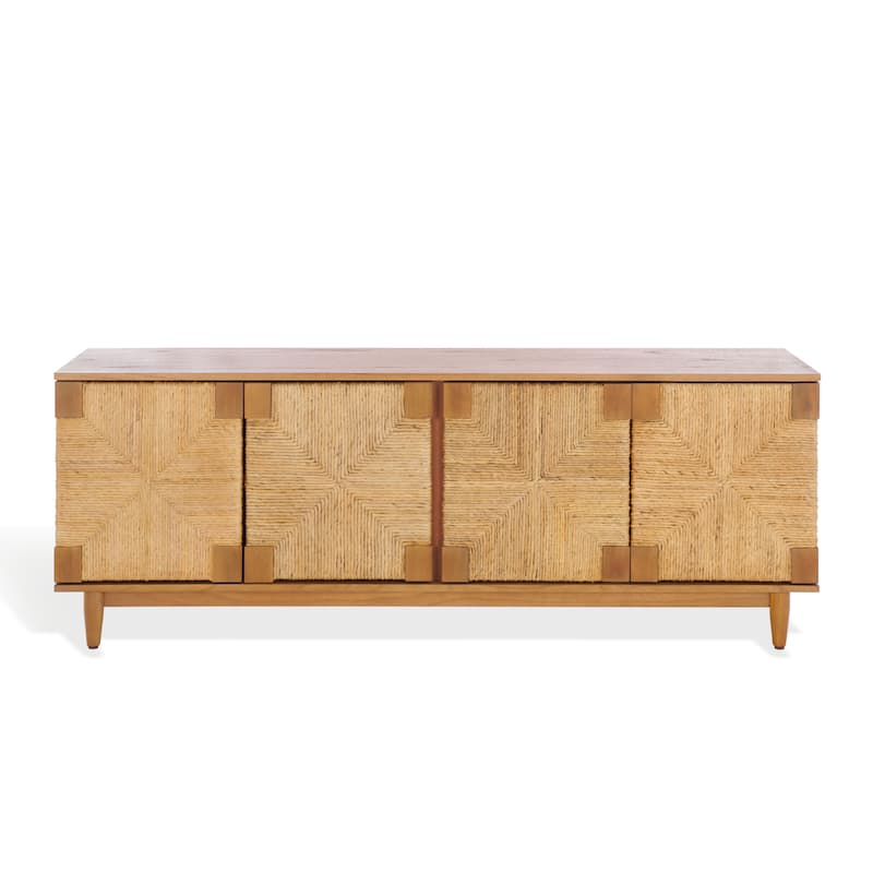 SAFAVIEH Couture Roseanne Banana Stem Entertainment Media Stand - 65"W x 18"D x 24"H