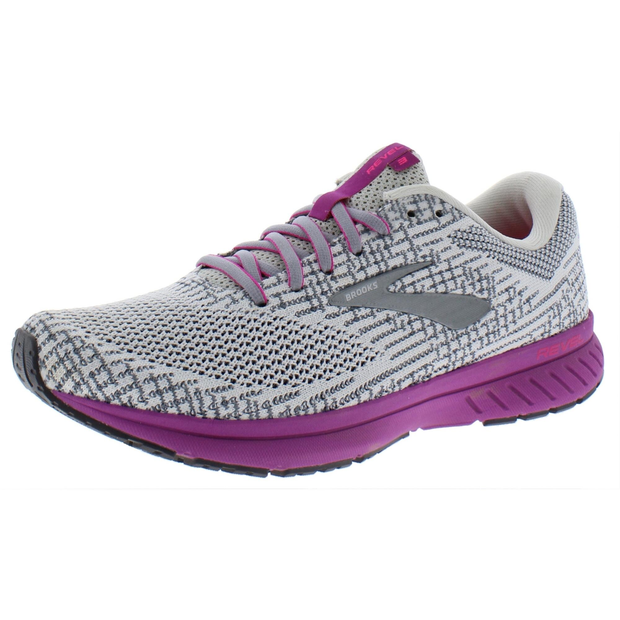 brooks purple sneakers