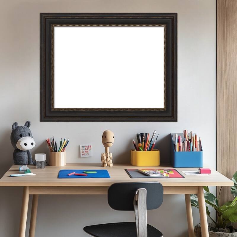 Amanti Art Accent Bronze Framed Dry Erase Magnetic Board