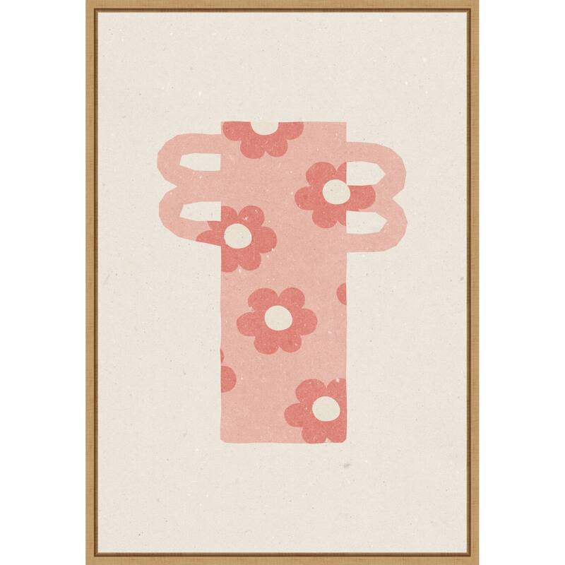 Vase No. 1 by Nktn (23 x 33 in.), Framed Canvas Wall Art Print