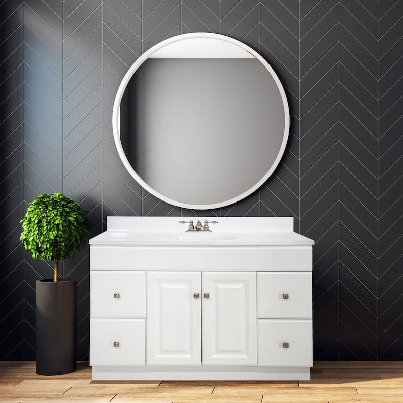 Design House 586479 Wyndham 49" Free Standing Single Basin Vanity Set