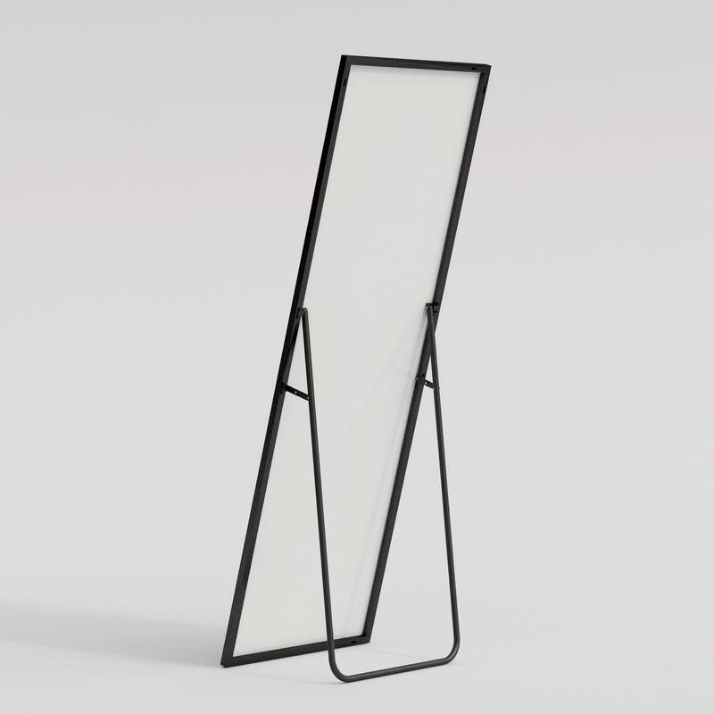 Aluminum Metal Frame Full-Length Floor Mirror
