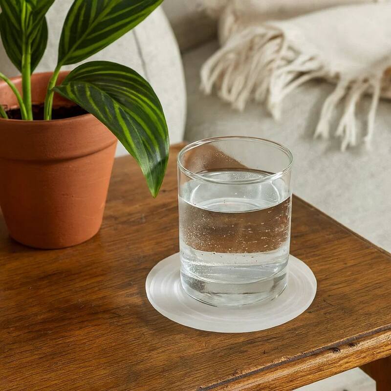 Niza Round Accent Planter Set of 2, White Weather Resistant Ceramic