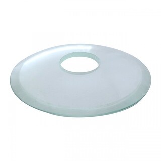 Waterfall Faucet Disk Replacement Clear Glass Disk for Waterfall Faucet Renovators Supply