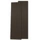preview thumbnail 24 of 38, Art3d 24''x94.5'' Wood Slat Acoustic Wall Paneling for Interior and Ceiling Decor,Pack of 2 Amecrian Walnut