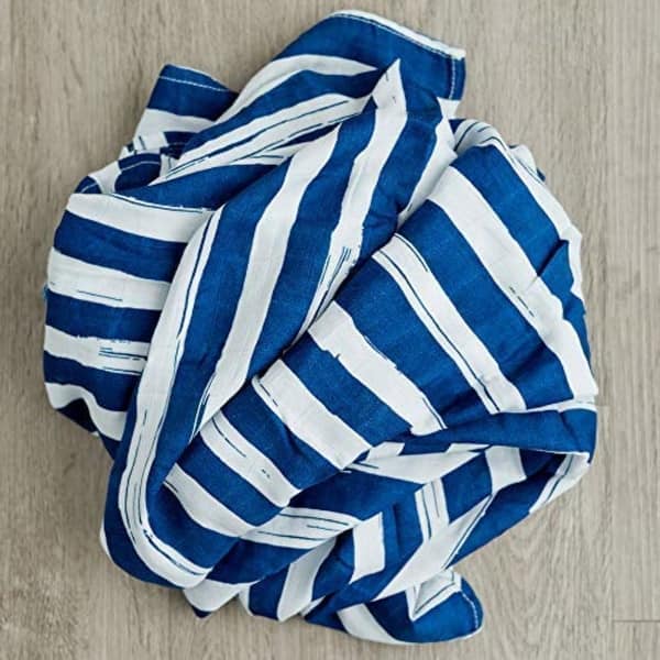slide 2 of 3, 2 - Pack Arctic World Muslin Swaddle Blankets - N/A Baby Blue