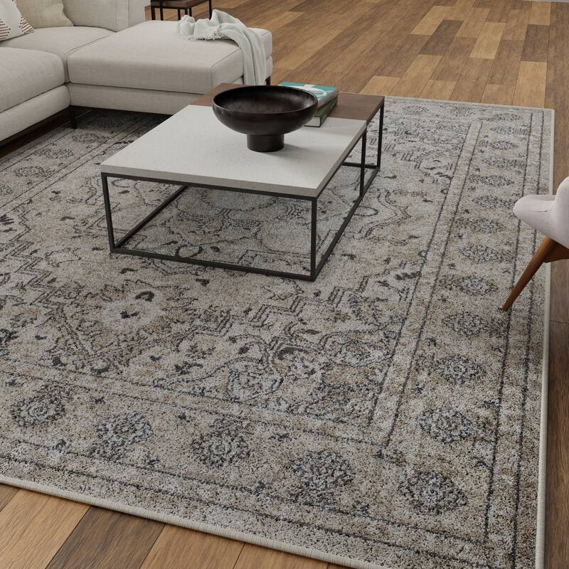Loomaknoti Kehleigh Avalie Cream Area Rug