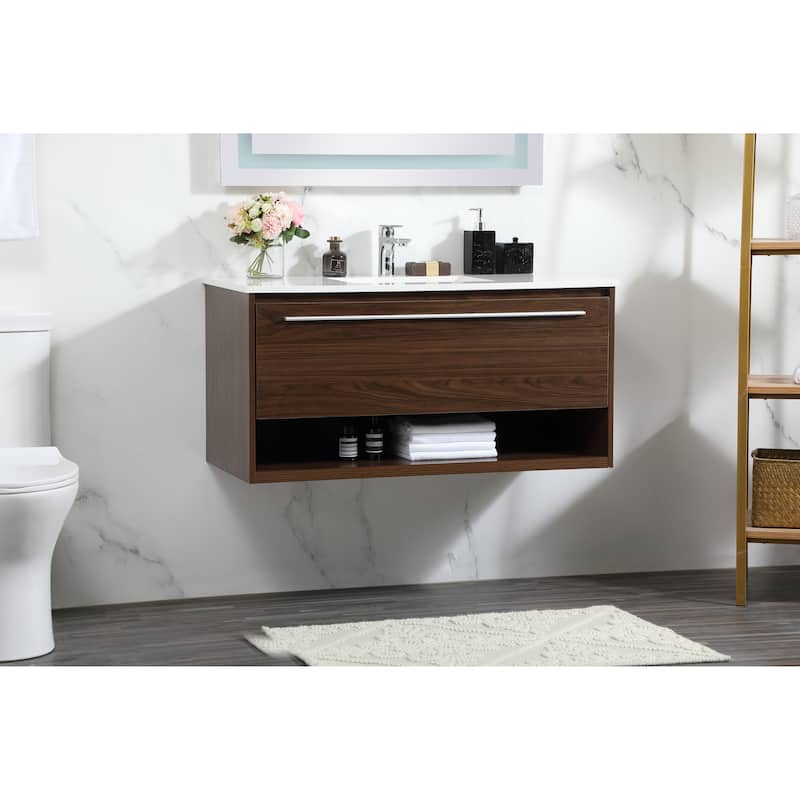 Brush 36 - 48 Inch Single Bathroom Vanity