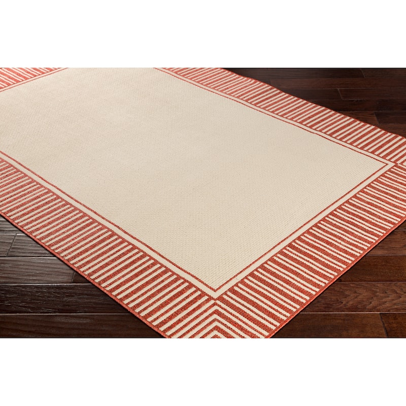 Livabliss Felice Border Indoor/ Outdoor Area Rug - 2'5" x 11'10" Runner