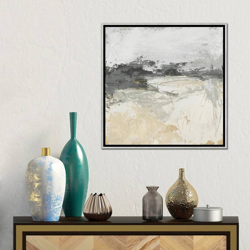 iCanvas "Wheatfield I" by June Erica Vess Framed