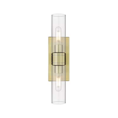 Innovations Lighting Ballston Urban - 2 Light 8" Wall-Mounted Bath Vanity Light