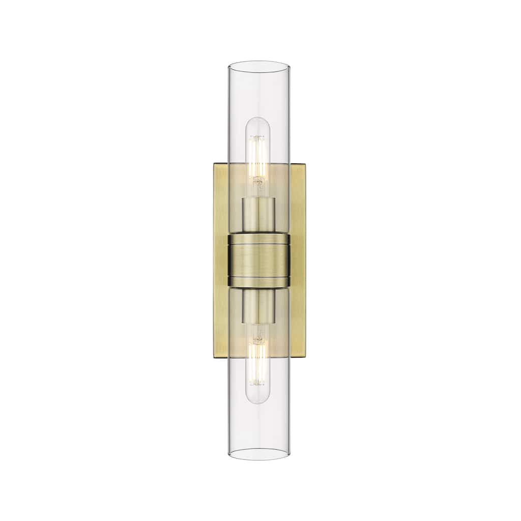 Innovations Lighting Ballston Urban - 2 Light 8" Wall-Mounted Bath Vanity Light