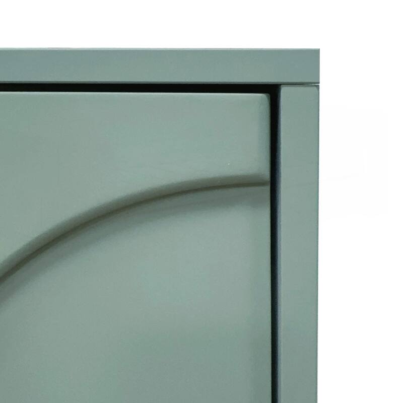 Accent Cabinet Lacquered Wooden Cabinet