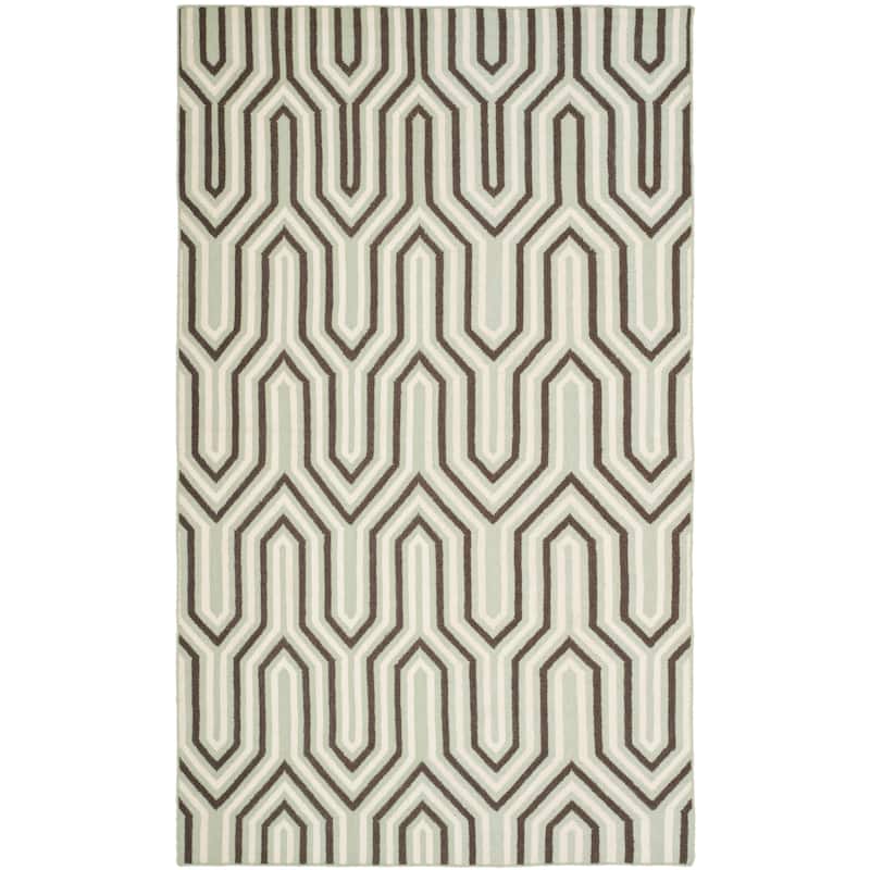 SAFAVIEH Handmade Flatweave Dhurries Keti Modern Moroccan Wool Rug