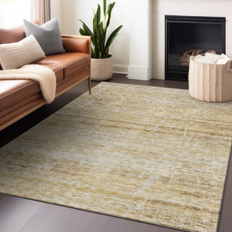 Premium Washable Super Soft Modern Solid Mayfield Rug