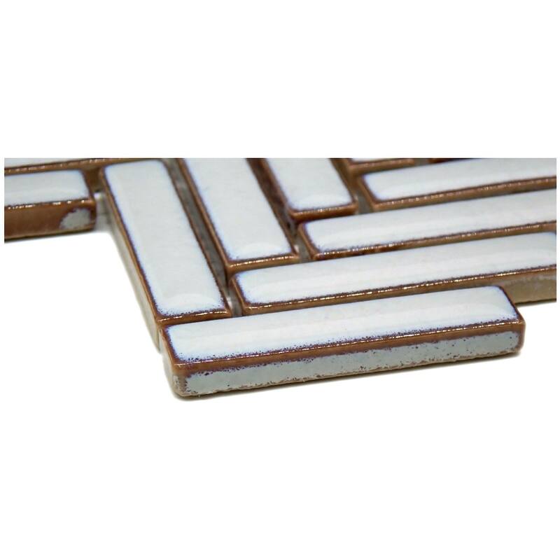 Emser Tile W95REGA1111MMHB Regala - 11" x 11" Chevron Wall Tile -