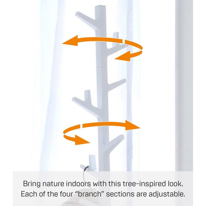Yamazaki Home Coat Rack, Steel, Holds 26.4 lbs - L 11.02 x W 11.02 x H 69.29 inches