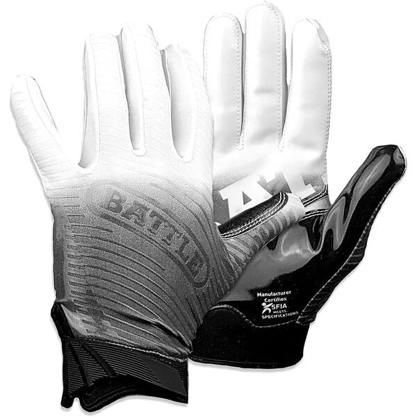 Battle Sports Texas Flag Doom 1.0 Wide Receiver Football Gloves Adult And Youth Football Gloves Ultra Grip Gloves Adult Xl~p117959741