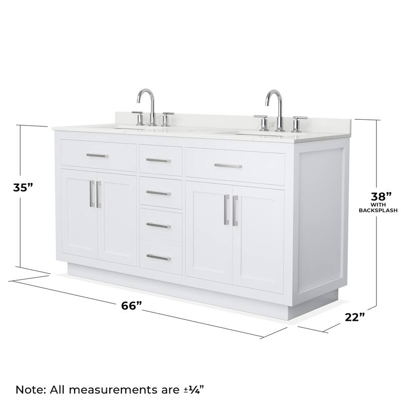 Wyndham Collection WCG262666D-QTZ-US3MXX Beckett TK 66" Free Standing