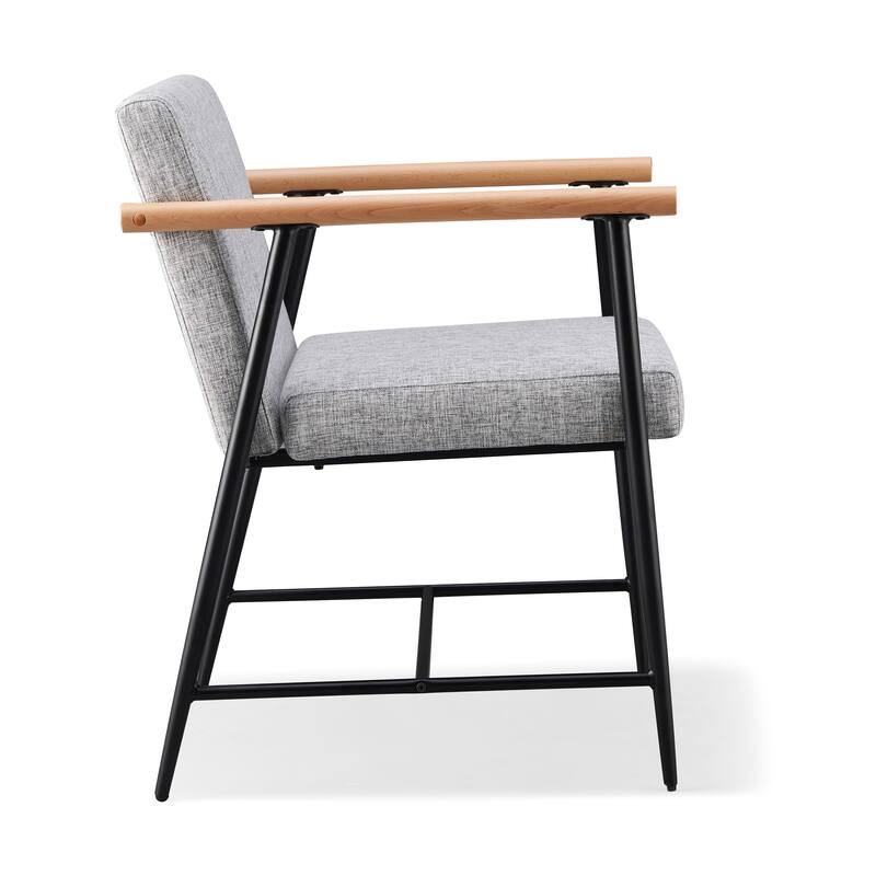 Elvryn Fabric Dining Chair (Set of 2) by Christopher Knight Home