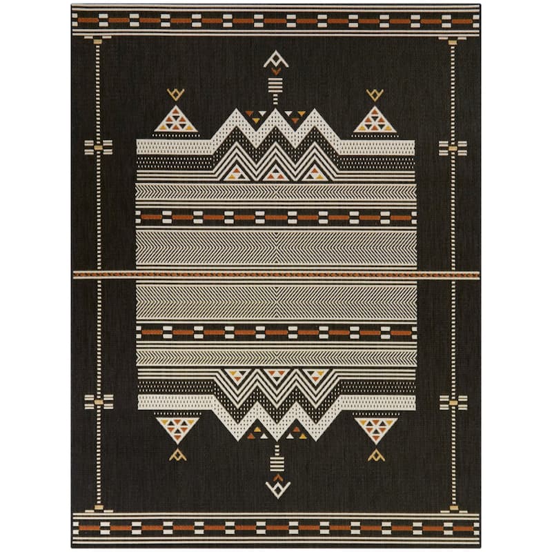 Adriaan Global Boho Indoor/Outdoor Area Rug