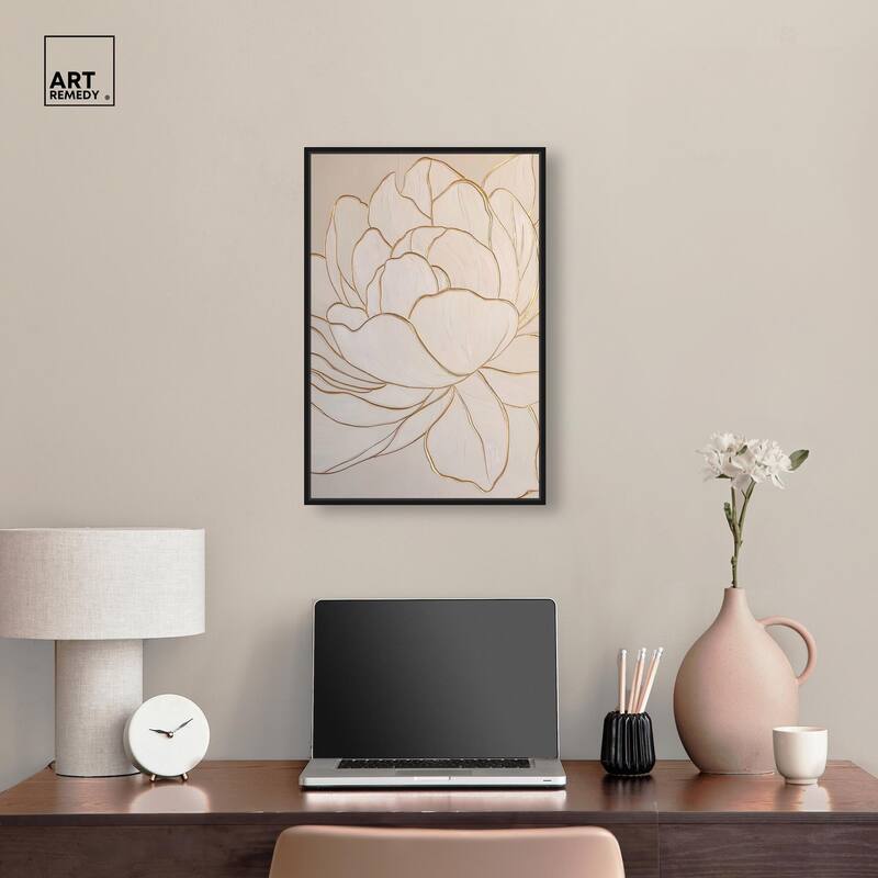 Sculpted Shards II Canvas by Art Remedy