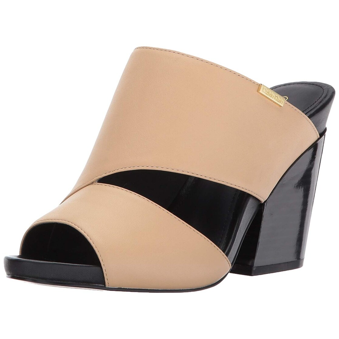 calvin klein women's slide sandals