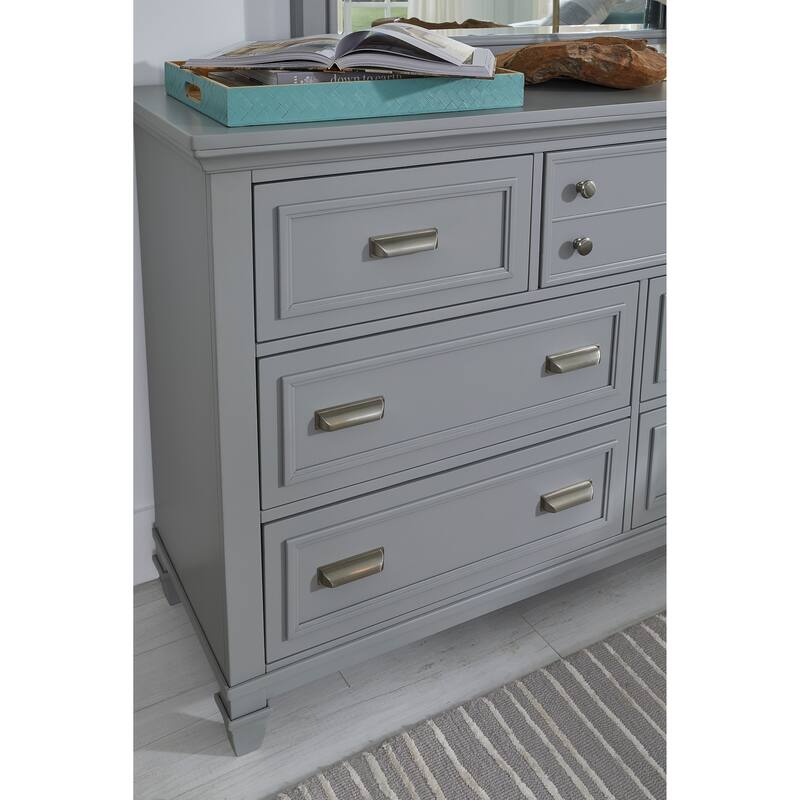 Magnussen Home Charleston Harbor Gray Drawer Dresser