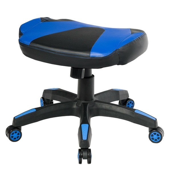 Multi Use Footrest Swivel Height Adjustable Gaming Ottoman