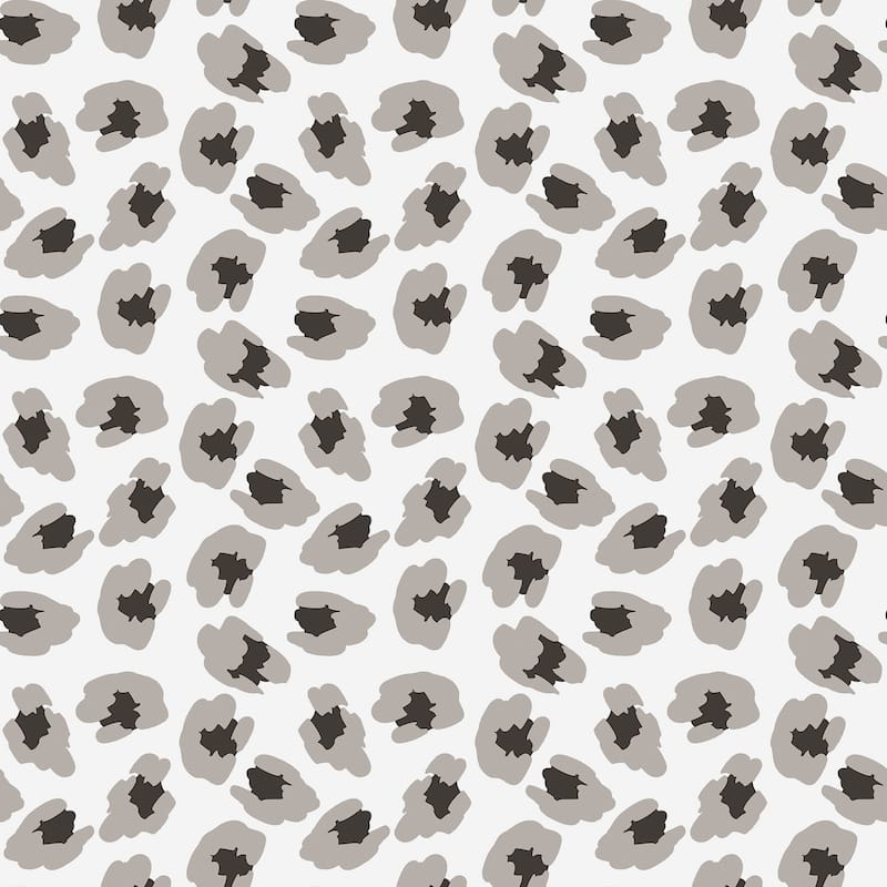 Galerie Wallcoverings Into The Wild Leopard Print Non-woven Metallic Wallpaper Roll