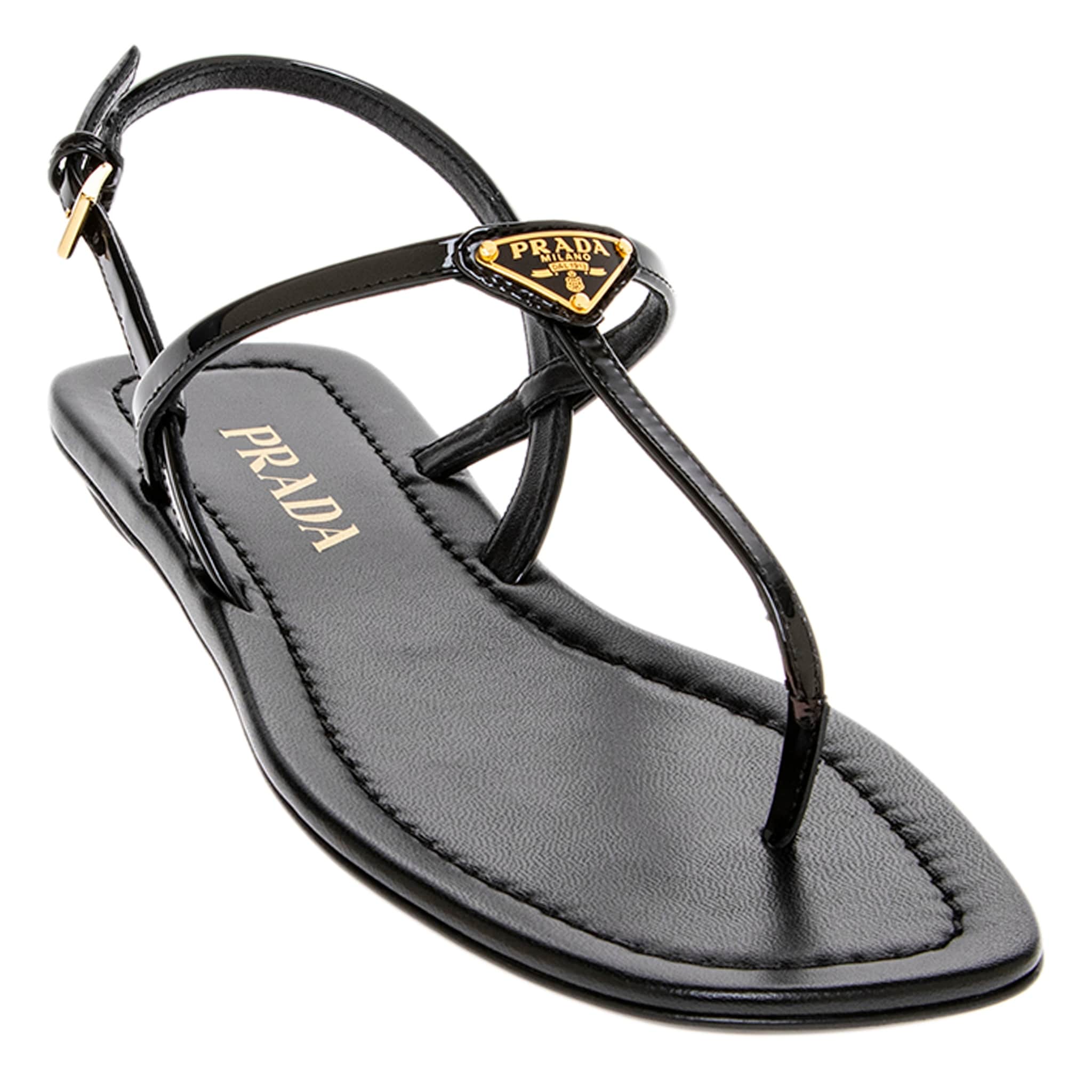Prada-Patent-Leather-Thong-