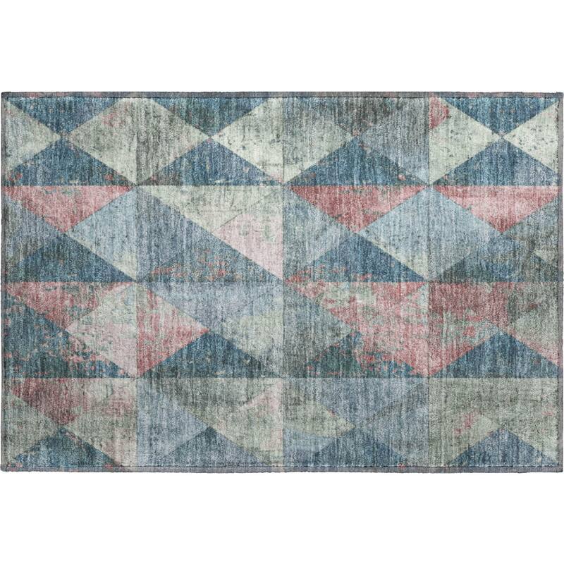 Premium Washable Super Soft Diamond Mosaic Mayfield Rug