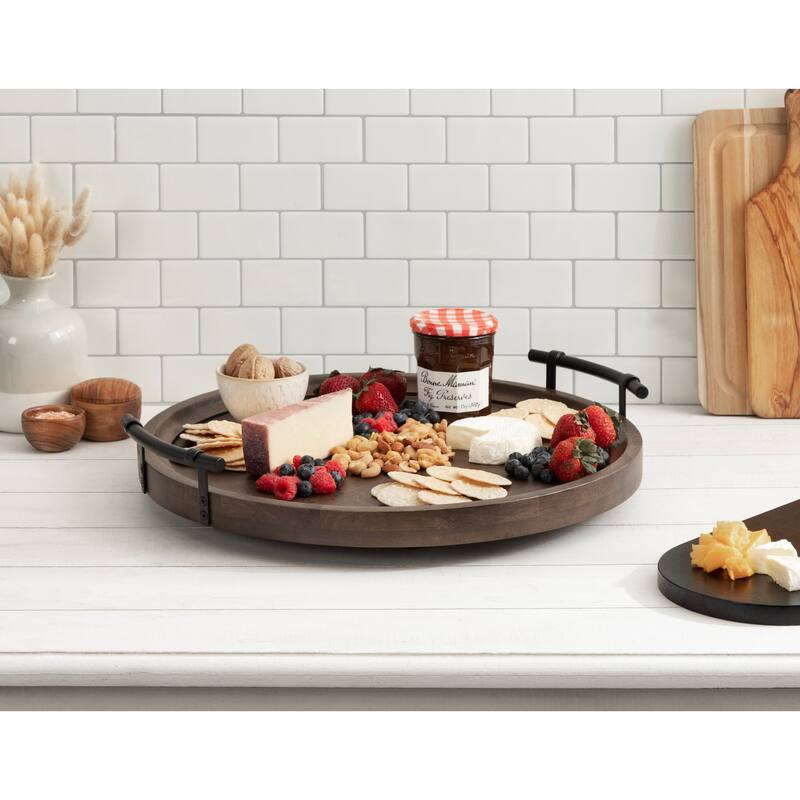 Kate and Laurel Bruillet Lazy Susan Tray