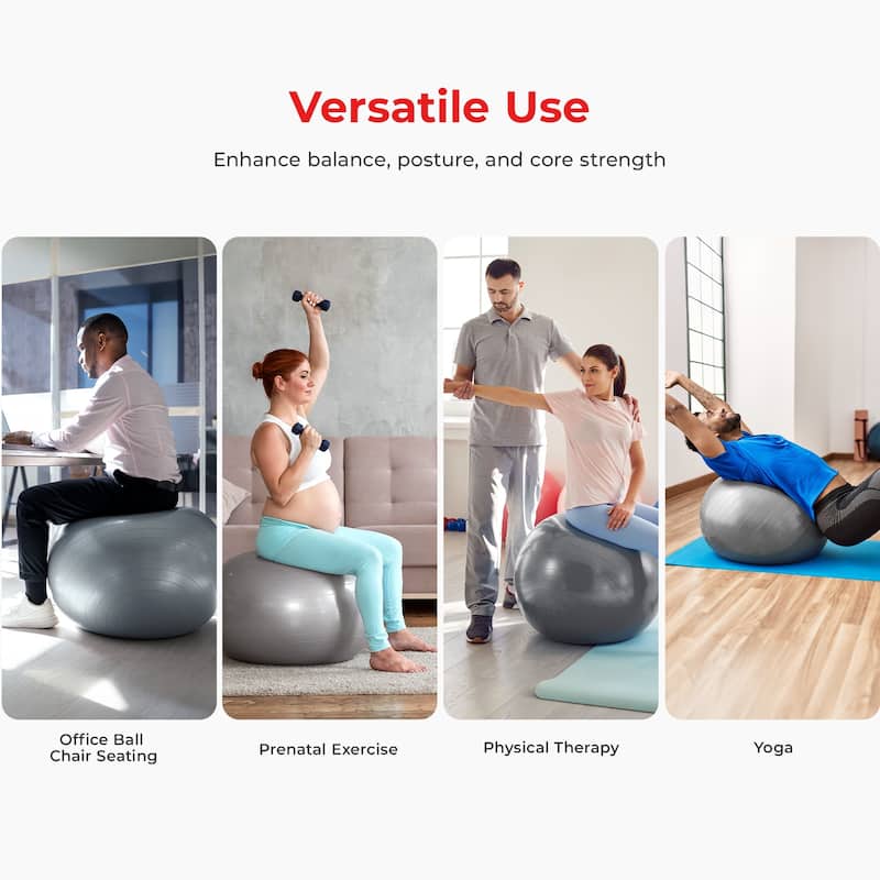 Sunny Health & Fitness Premium Yoga Ball X-Small 45CM EB02
