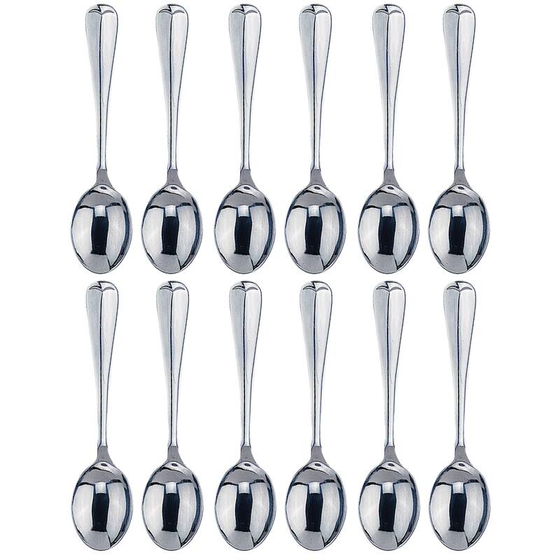 Fino Demi Spoon Set, Stainless Steel, Set of 12