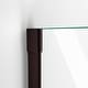 preview thumbnail 23 of 21, DreamLine Unidoor-X 59-59 1/2 in. W x 72 in. H Frameless Hinged Shower Door - 59" - 59.5" W