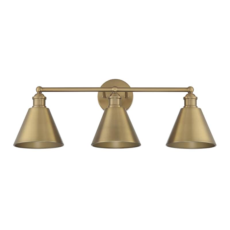 Meridian M80064 3 Light 27" Wide Bathroom Vanity Light