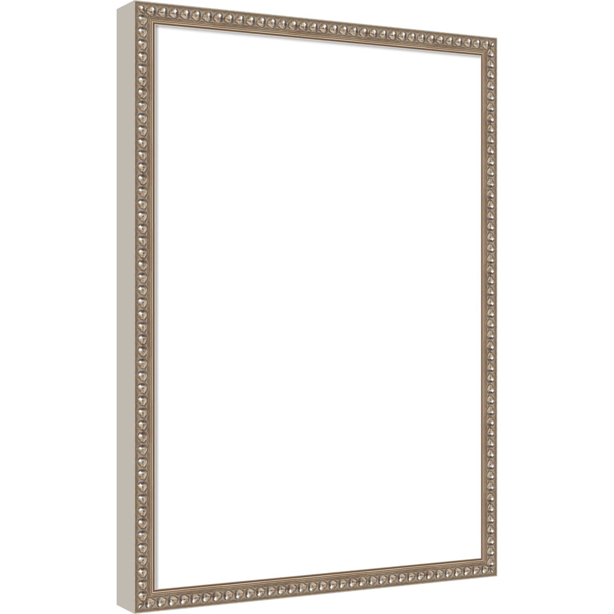 Amanti Art Bradford Bead Wood Framed Dry Erase Magnetic Board ...