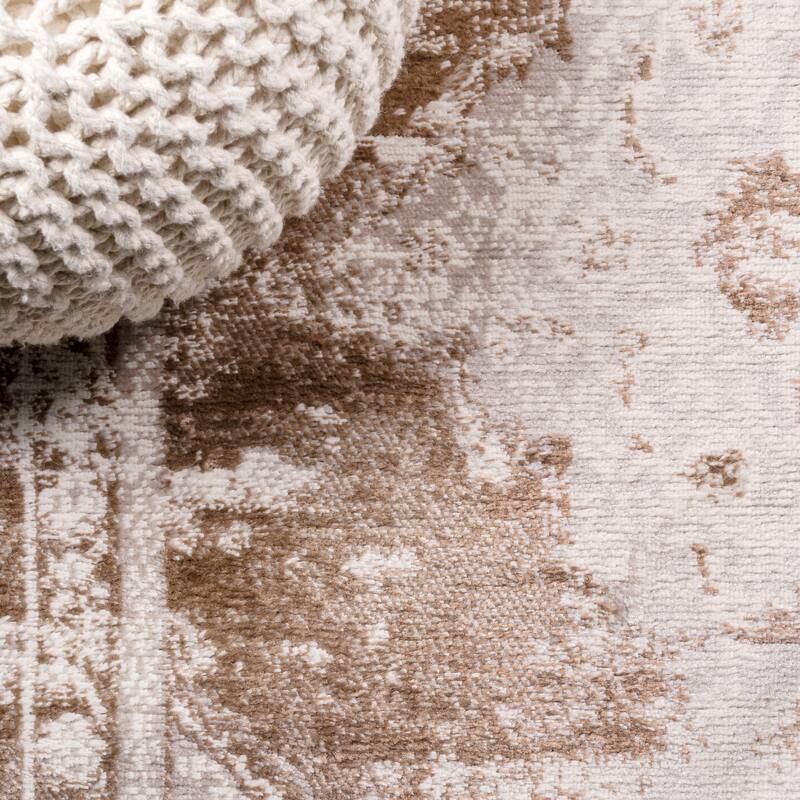 JONATHAN Y Rosalia Ornate Medallion Modern Area Rug