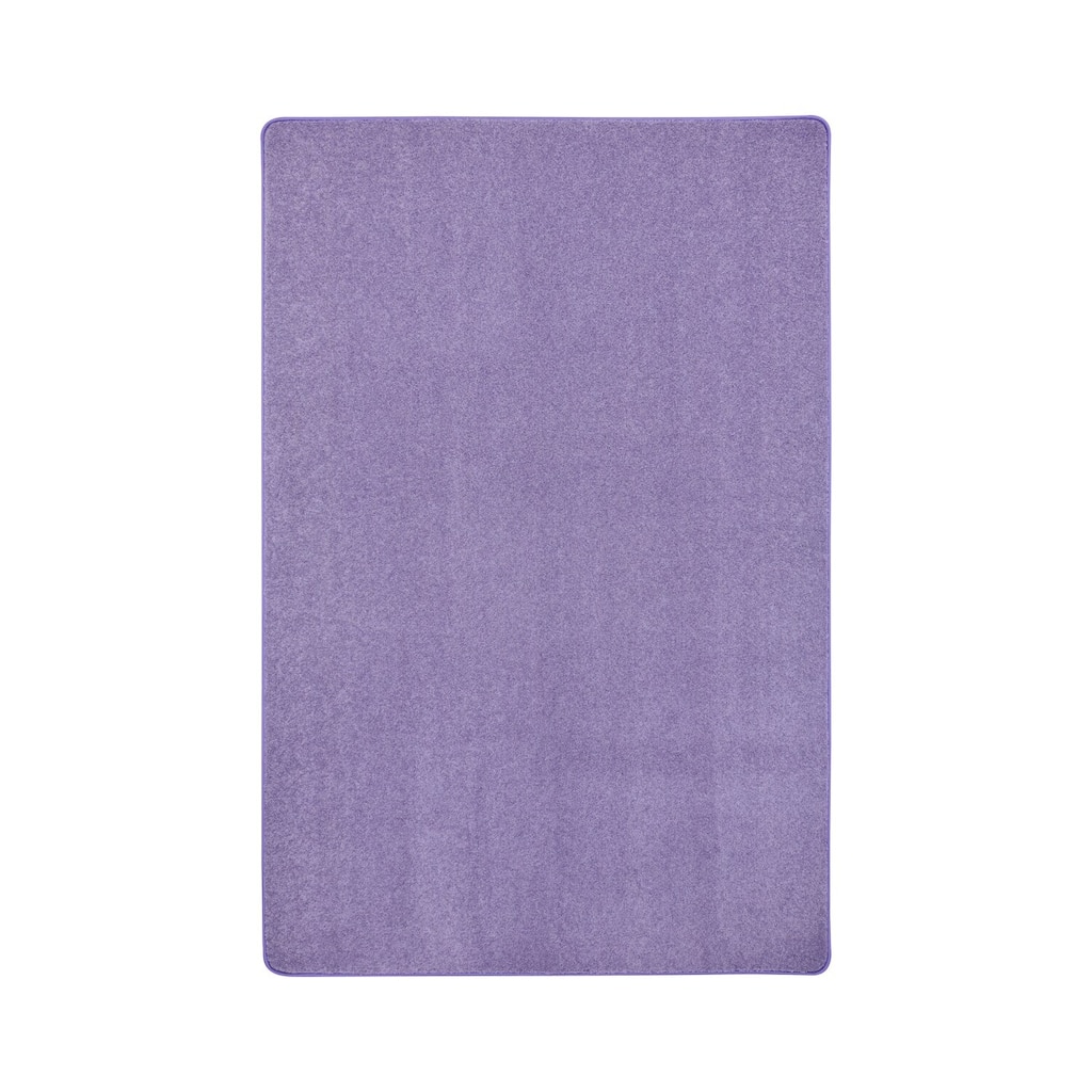 2'x6' area rug in Very Violet - durable soft decorative rug for home, living room & bedroom - 9'3" x 12'3"