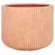 preview thumbnail 26 of 25, SAFAVIEH Outdoor Lucca Cement Ficonstone Planter Pot - 23"W x 23"D x 18"H