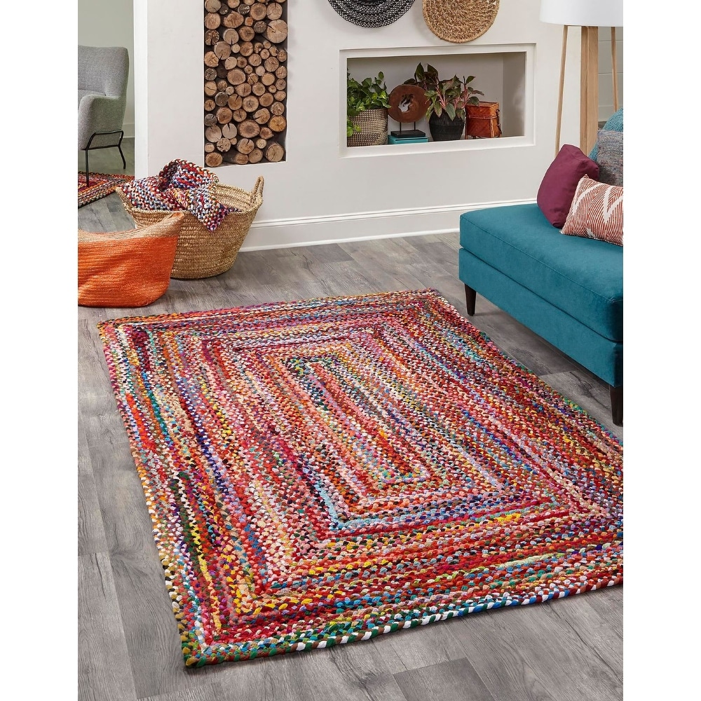 Cotton, 8' x 10', Braided Area Rugs - Bed Bath & Beyond