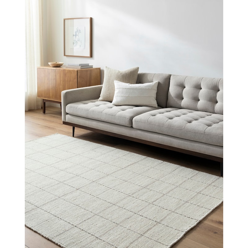 Livabliss Transitional Mardin Checkered Area Rug