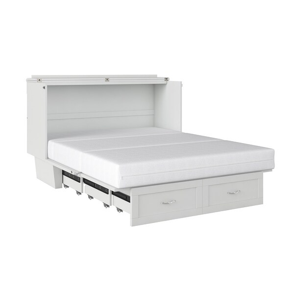 Monroe Murphy Bed Chest Queen with Charging Station