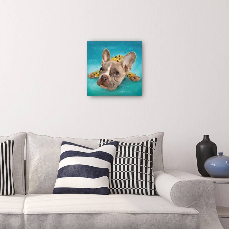 PJ Pups II By Studio Arts Canvas Art Print