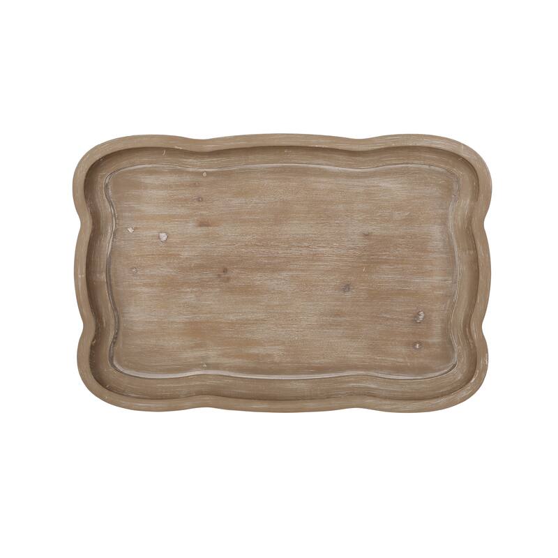 Ouray French Country Accent Table with Rectangular Top by Christopher Knight Home
