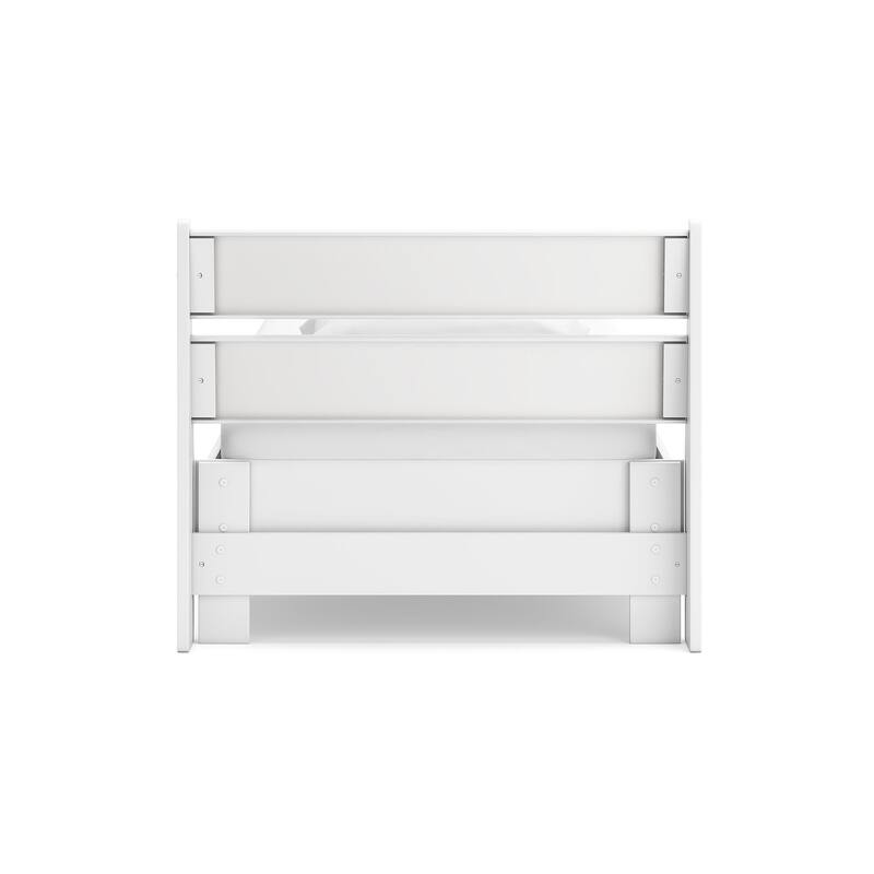 Signature Design by Ashley Socalle White Panel Platform Bed