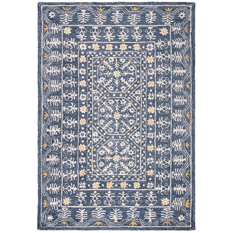 SAFAVIEH Handmade Micro-Loop Nural Wool Rug