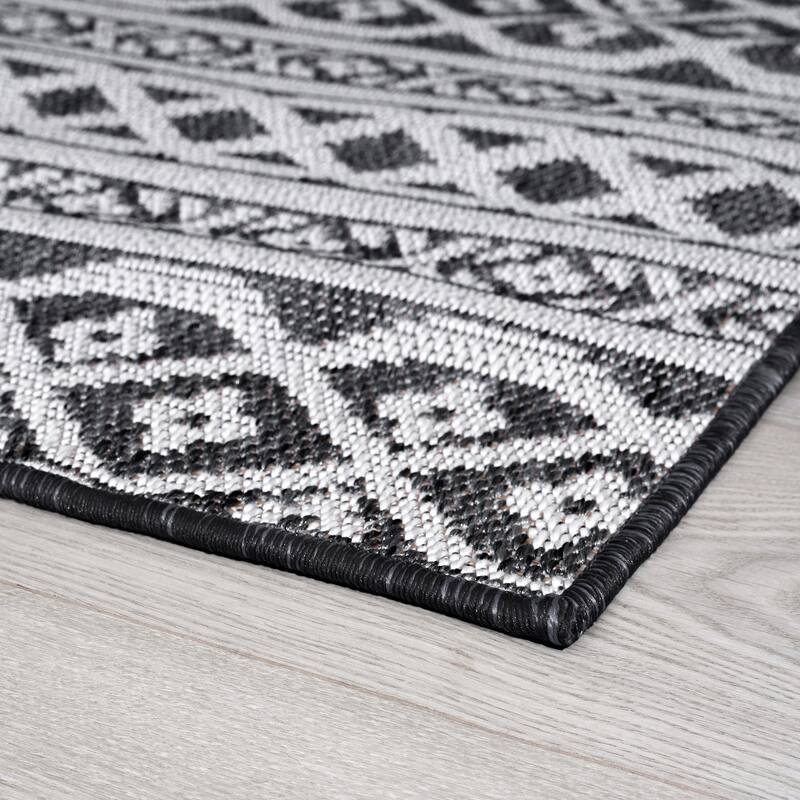 Vision Coastal Stripe Indoor/Outdoor Area Rug